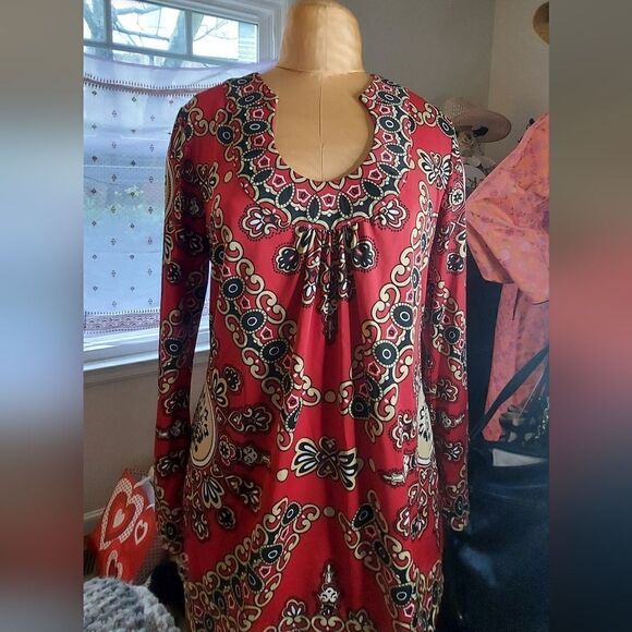 INC International Concepts Women’s Long Casual Blouse Size L - Picture 3 of 8